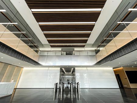 CTCI第二總部大樓照明工程訂製LED天花板燈具