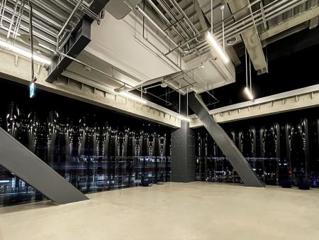 Custom suspended linear light fixture, manufacturer Splendor Lighting, Taiwan