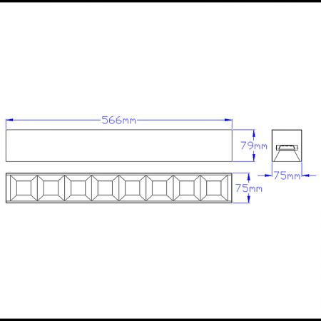 NM116-C3605 Produktmått.