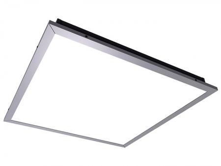 ビーム角120°の高性能24W LEDパネル天井照明 - 高性能低グレア LED 天井パネル照明 (136.4 lm/w)。