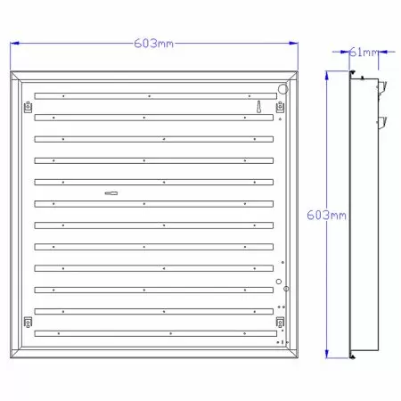 NM125-T3501 燈具尺寸圖
