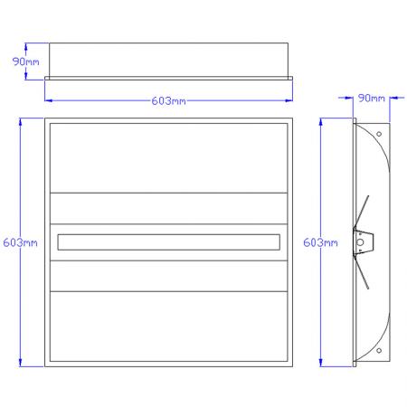 NM215-R3004 燈具尺寸圖