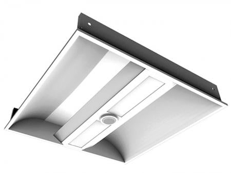 Éclairage de plafond LED indirect avec détecteur de mouvement - Plafonnier LED à intensité variable avec détecteur de mouvement et pour un éclairage sans éblouissement.