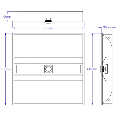 NM215-R3004-iRTEC 燈具尺寸圖