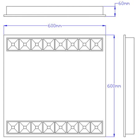 NM215-T3604燈具尺寸圖