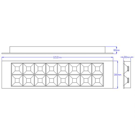NM216-T3603 (L98229-C) 燈具尺寸圖