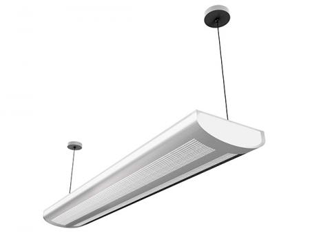 Emissione avanzata su entrambi i lati con illuminazione a pannello lineare a LED con lente rotonda - Illuminazione a pannelli lineari LED bifacciali ad alte prestazioni.