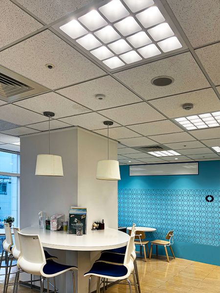 晟鑫照明節能辦公室燈具可搭配調光或感應器來增加節能效果