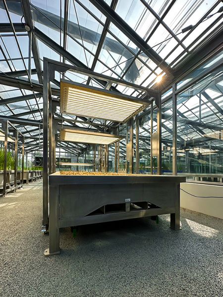 晟鑫照明客製活動式1-10v調光550w高效散熱溫室植物種植燈具