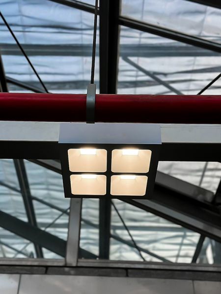 Alloggiamento UL94 V0 Illuminazione a soffitto da 9 W 13 W 18 W per uffici di fascia alta