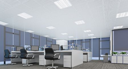 High performance classic 2x2 recessed troffer ceiling lighting