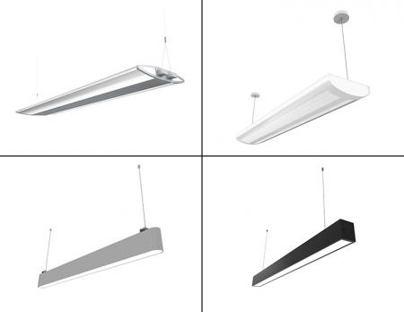 Éclairage linéaire LED personnalisé haute performance.