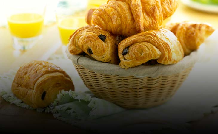 Croissant, Ciasto Francuskie