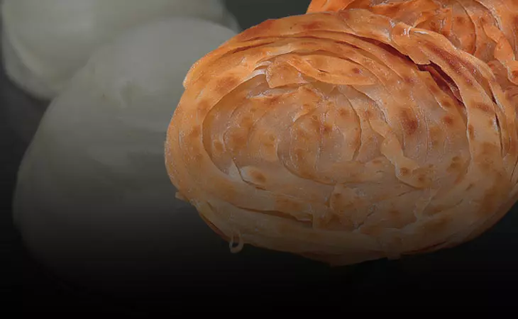 Lacha paratha, paratha