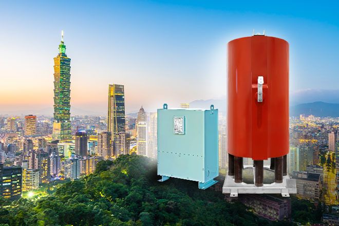 Reatores de Núcleo de Ar e Transformadores Não Ventilados da CIC são utilizados pelo Taipei 101