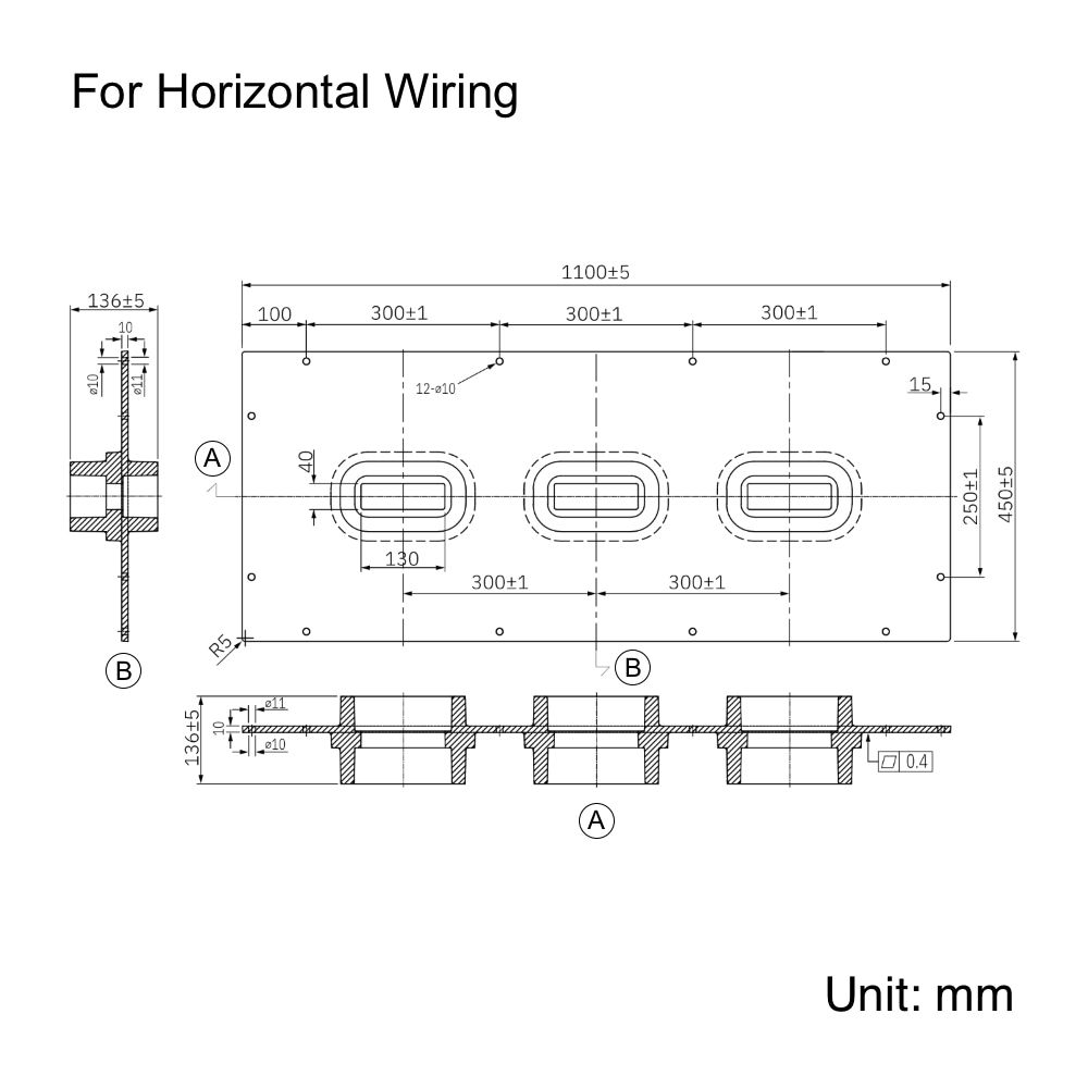 Epoxy Resin Bushing Plates for Busbars (for Horizontal or Vertical ...