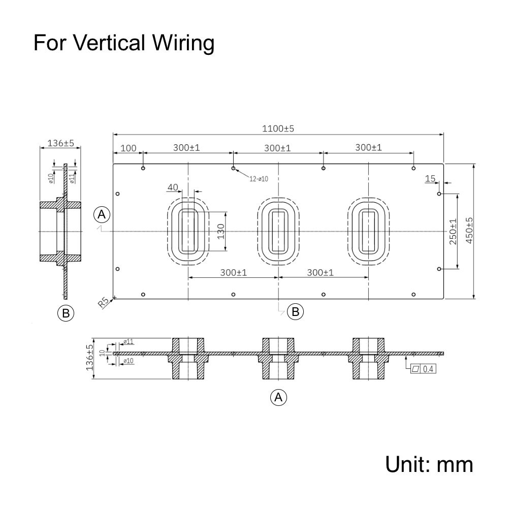 Epoxy Resin Bushing Plates for Busbars (for Horizontal or Vertical ...
