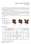 【Brochura do produto】Transformadores de tensão de fundição em epóxi de 12 / 24 kV (Modelos EPF-10B/20SE/20SI)