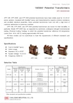 【Folleto del producto】Transformadores de voltaje de fundición de epoxy de 12 / 24 kV (Modelos EPF-10B/20SE/20SI)