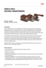 【Product Brochure】Single-Pole Voltage Transformers, or Three-Phase VT + GVT