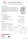 【製品パンフレット】太陽光発電（PV）システム用サージ保護装置 - モデルWSP-PV40