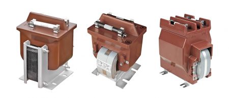 Transformateurs de tension monophasés moulés en bobine, ou transformateurs de potentiel, pour utilisation intérieure (séries EP-3SF/6SF)