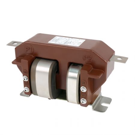 (Modelo EW-3C) Transformador de corriente de doble núcleo moldeado en bobina de media tensión con núcleos cortados, 3.6 kV