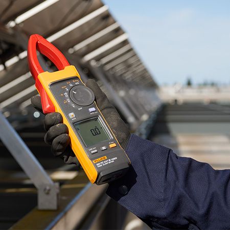 福祿克 Fluke 393 真有效值電流鉤表產品應用 (1)