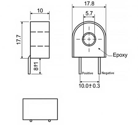 PC Board Mounting Current Sensors CU05