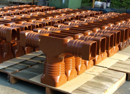 For Delivery -- 24 kV Epoxy Housings for Single-Phase GCB (Gas Circuit Breakers), for High-Speed Rail.