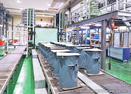 Proceso de llenado de aceite al vacío para transformadores sumergidos en aceite