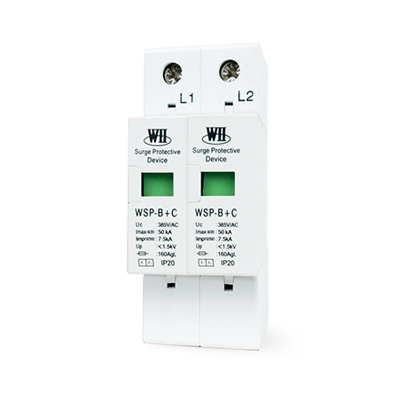 B+C Modular Surge Protection Device for a Low-Voltage Power System