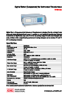【Produktbroschüre】Digitaler Tester (Komparator) für Instrumententransformatoren