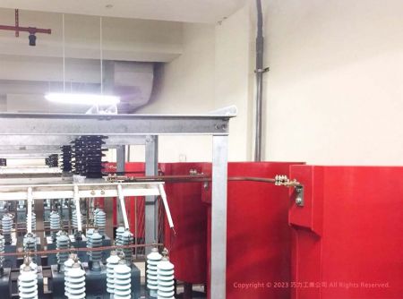 Reactores de Núcleo de Aire de CIC que funcionan con el banco de condensadores de 25.5 kV / 9000 kVAR en Taipei 101.