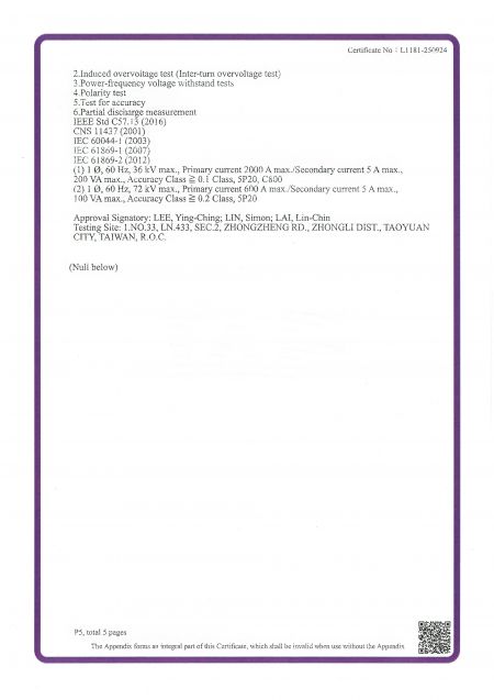 Laboratorio Avanzado de Electricidad de CIC - Acreditado por TAF (miembro de ILAC) - Página 5