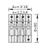 Dispositivo de Proteção contra Surtos (Tipo Módulo)