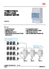 【Product Brochure】Multi-Channel Electronic Energy Meter