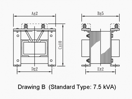 (Por favor, consulte a Tabela de Seleção para dimensões.)
