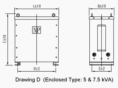 (Por favor, consulte a Tabela de Seleção para dimensões.)