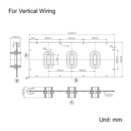 "Vertical-Wiring Type" Diagram