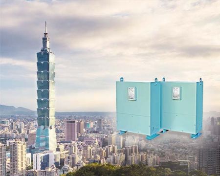 Les transformateurs non ventilés de CIC sont utilisés par Taipei 101.