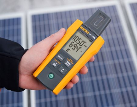 Fluke IRR1-SOL 太陽能照度計 (產品介面)