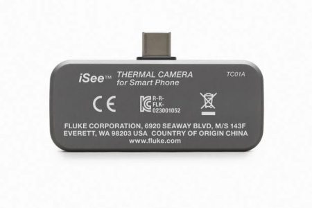 產品外型 (福祿克 Fluke iSee™ 手機型熱影像鏡頭 /手機熱像儀 - TC01A)