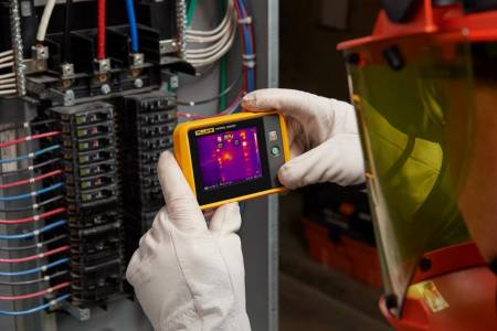 Fluke PTi120 口袋型熱影像儀 (應用實例)