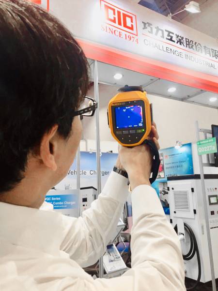 CIC showcasing products at the 2019 Taiwan EVS - The Taipei International Auto Parts & Accessories Show (Taipei AMPA)