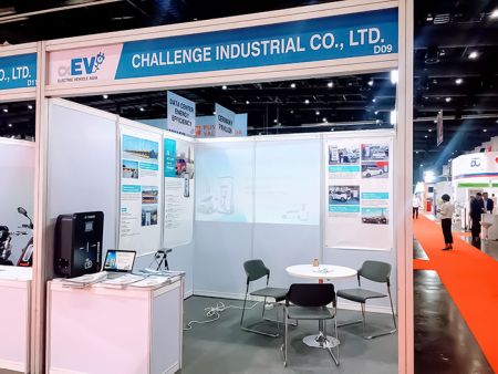 CIC apresentando carregadores de VE na Electric Vehicle Asia 2019 - Exposição da Semana de Energia Sustentável da ASEAN
