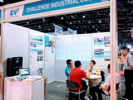 CIC が電気自動車アジア 2019 - ASEAN 持続可能なエネルギーウィーク展示会で EV 充電器を展示