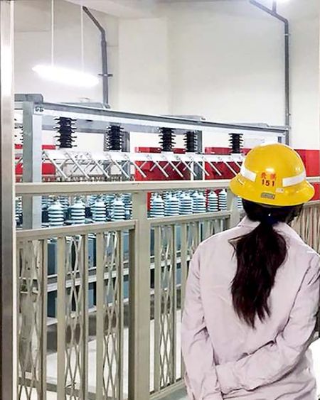 巧力「空氣心電抗器」安裝於台北市 101 大樓地下室之台電變電站