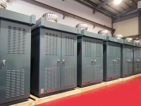 CIC's recently delivered Air-Core Reactors are housed in very heavy stainless-steel enclosure boxes. Each box weighs 754 kg (1,662 lbs.).