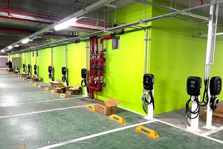 19 Sets von CIC’s 7 kW AC-Ladegeräten für Elektrofahrzeuge wurden im Taipeh Bioinnovation Park installiert